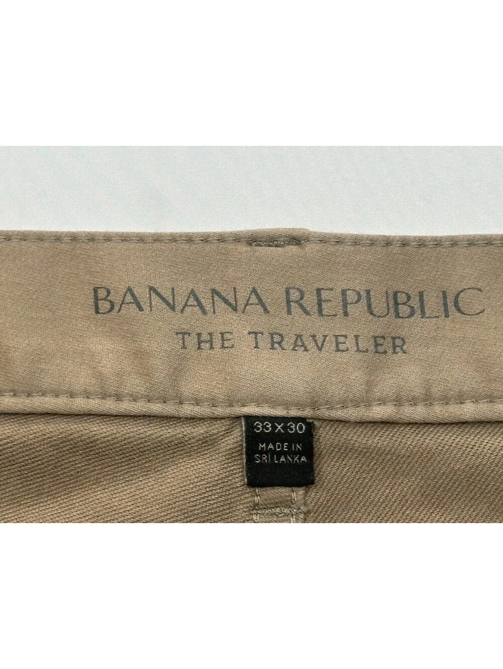 Banana Republic Slim Traveler Jeans Brown Mens 33/30